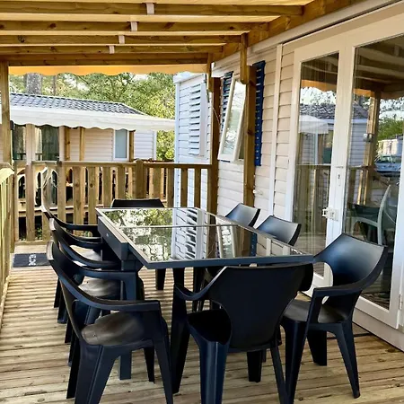 Campingplatz Entre Ocean Et Bassin, Mobil-home Confort Lège-Cap-Ferret